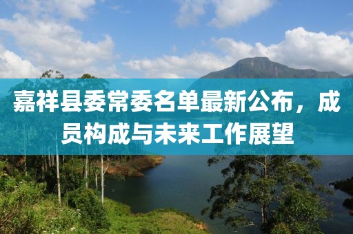 嘉祥縣委常委名單最新公布，成員構(gòu)成與未來工作展望