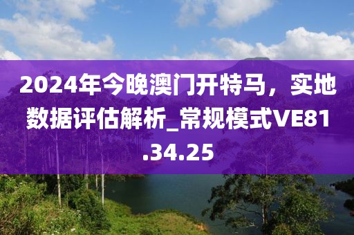 2024年今晚澳門開特馬，實地數(shù)據(jù)評估解析_常規(guī)模式VE81.34.25