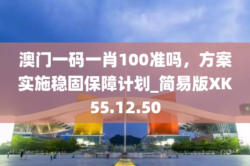 澳門(mén)一碼一肖100準(zhǔn)嗎，方案實(shí)施穩(wěn)固保障計(jì)劃_簡(jiǎn)易版XK55.12.50