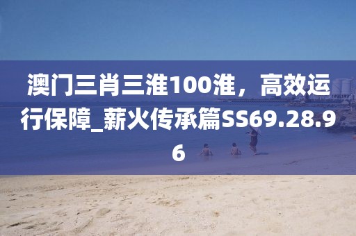 澳門三肖三淮100淮，高效運行保障_薪火傳承篇SS69.28.96