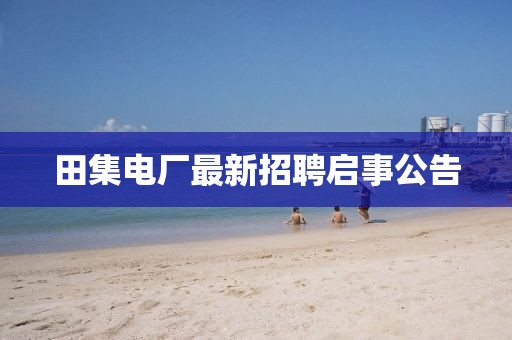 田集電廠最新招聘啟事公告