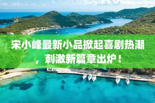 宋小峰最新小品掀起喜劇熱潮，刺激新篇章出爐！