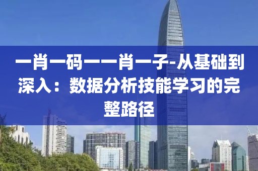 一肖一碼一一肖一子-從基礎到深入：數(shù)據(jù)分析技能學習的完整路徑