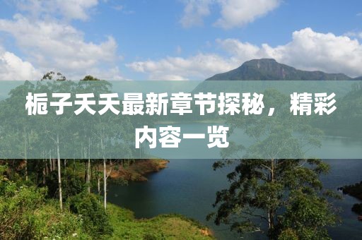 梔子夭夭最新章節(jié)探秘，精彩內(nèi)容一覽