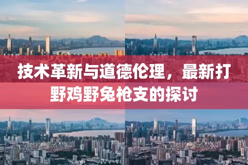 技術革新與道德倫理，最新打野雞野兔槍支的探討