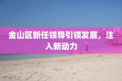 金山區(qū)新任領(lǐng)導(dǎo)引領(lǐng)發(fā)展，注入新動(dòng)力