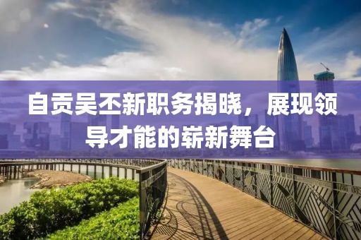 自貢吳丕新職務揭曉，展現(xiàn)領導才能的嶄新舞臺
