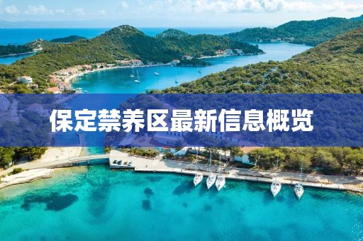 保定禁養(yǎng)區(qū)最新信息概覽