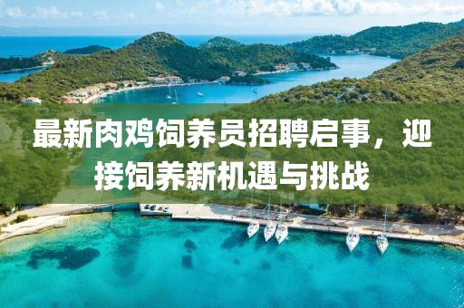 最新肉雞飼養(yǎng)員招聘啟事，迎接飼養(yǎng)新機(jī)遇與挑戰(zhàn)