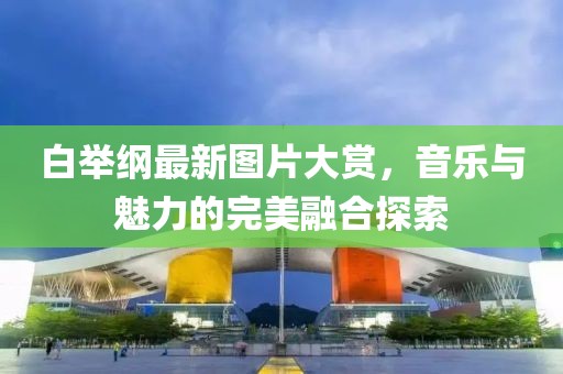 白舉綱最新圖片大賞，音樂(lè)與魅力的完美融合探索