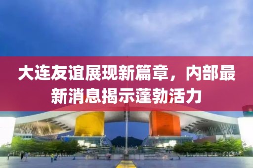 大連友誼展現(xiàn)新篇章，內部最新消息揭示蓬勃活力