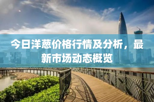 今日洋蔥價(jià)格行情及分析，最新市場(chǎng)動(dòng)態(tài)概覽