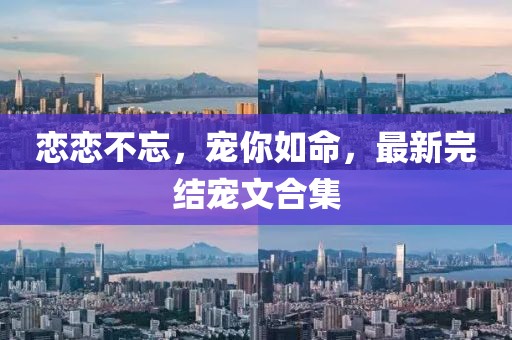 戀戀不忘，寵你如命，最新完結(jié)寵文合集