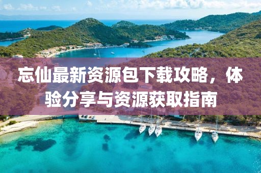 忘仙最新資源包下載攻略，體驗分享與資源獲取指南