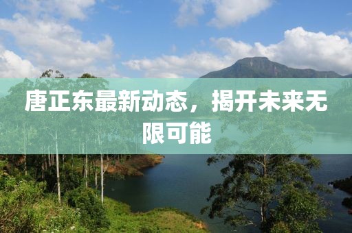 唐正東最新動態(tài)，揭開未來無限可能
