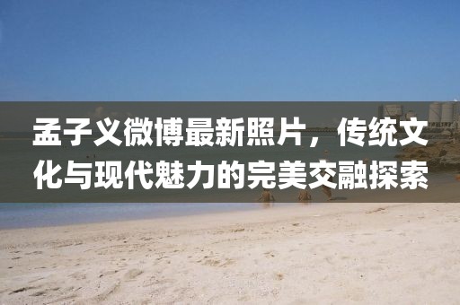 孟子義微博最新照片，傳統(tǒng)文化與現(xiàn)代魅力的完美交融探索