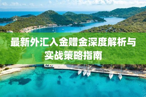 最新外匯入金贈金深度解析與實(shí)戰(zhàn)策略指南