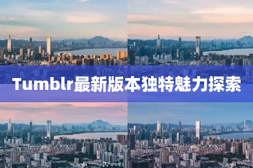 Tumblr最新版本獨(dú)特魅力探索