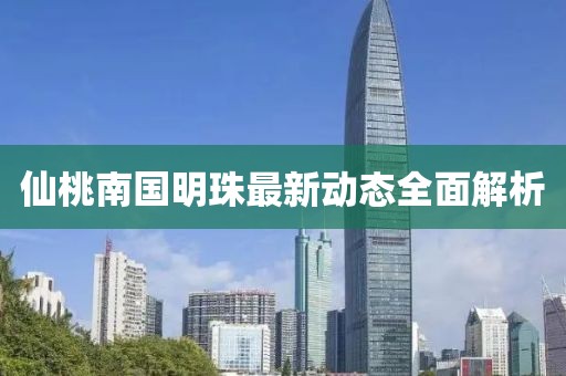 仙桃南國(guó)明珠最新動(dòng)態(tài)全面解析