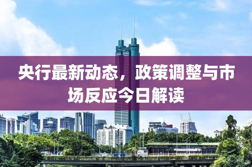 央行最新動態(tài)，政策調(diào)整與市場反應(yīng)今日解讀