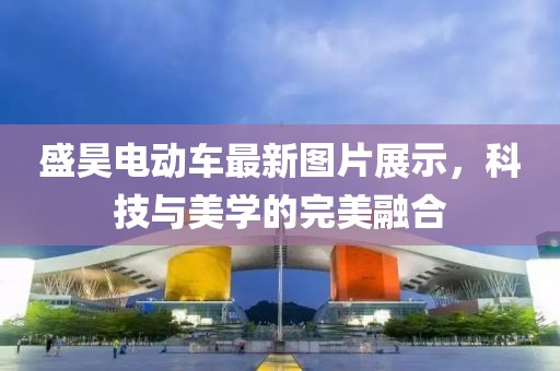 盛昊電動車最新圖片展示，科技與美學的完美融合