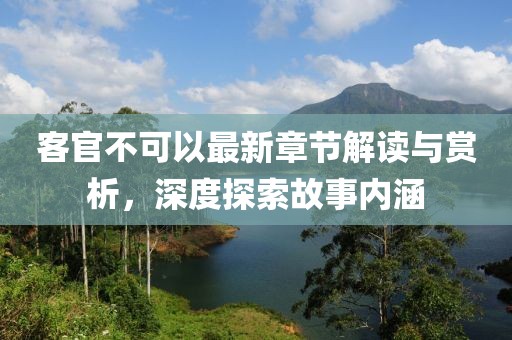 客官不可以最新章節(jié)解讀與賞析，深度探索故事內(nèi)涵