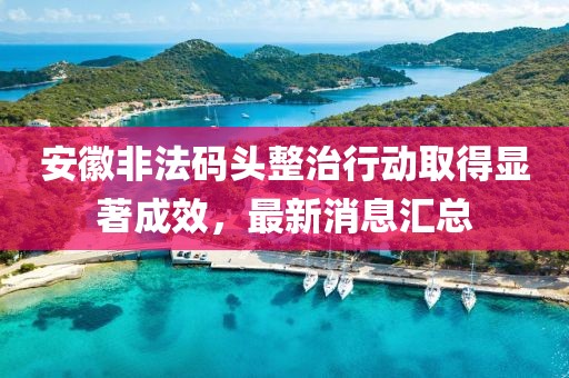 安徽非法碼頭整治行動(dòng)取得顯著成效，最新消息匯總