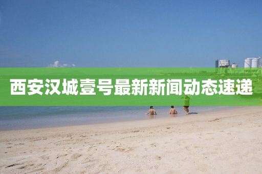西安漢城壹號最新新聞動態(tài)速遞