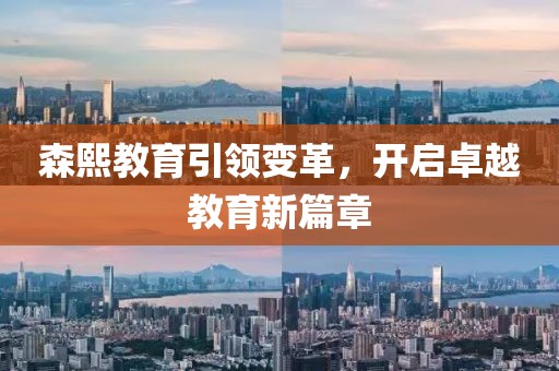 森熙教育引領(lǐng)變革，開(kāi)啟卓越教育新篇章