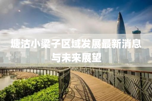 塘沽小梁子區(qū)域發(fā)展最新消息與未來展望