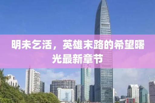 明未乞活，英雄末路的希望曙光最新章節(jié)