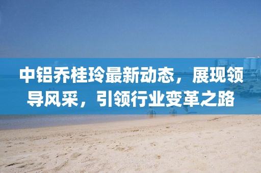 中鋁喬桂玲最新動態(tài)，展現(xiàn)領(lǐng)導(dǎo)風(fēng)采，引領(lǐng)行業(yè)變革之路