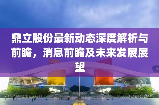 鼎立股份最新動態(tài)深度解析與前瞻，消息前瞻及未來發(fā)展展望