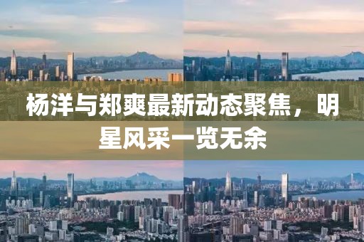 楊洋與鄭爽最新動(dòng)態(tài)聚焦，明星風(fēng)采一覽無余
