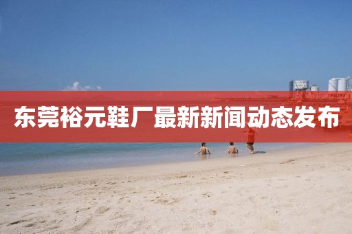 東莞裕元鞋廠最新新聞動態(tài)發(fā)布