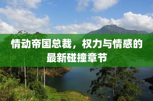 情動(dòng)帝國(guó)總裁，權(quán)力與情感的最新碰撞章節(jié)