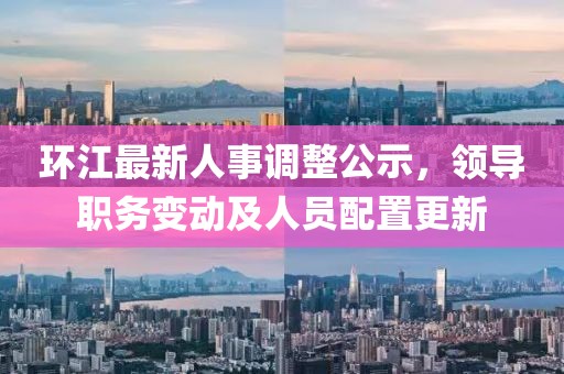 環(huán)江最新人事調整公示，領導職務變動及人員配置更新
