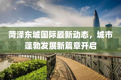 菏澤東城國際最新動態(tài)，城市蓬勃發(fā)展新篇章開啟