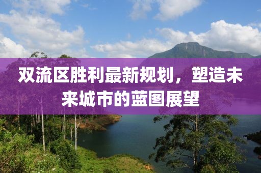 雙流區(qū)勝利最新規(guī)劃，塑造未來城市的藍(lán)圖展望