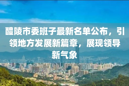 醴陵市委班子最新名單公布，引領(lǐng)地方發(fā)展新篇章，展現(xiàn)領(lǐng)導(dǎo)新氣象