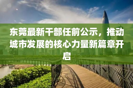 東莞最新干部任前公示，推動城市發(fā)展的核心力量新篇章開啟