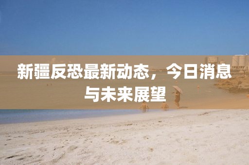 新疆反恐最新動態(tài)，今日消息與未來展望