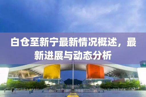 白倉(cāng)至新寧最新情況概述，最新進(jìn)展與動(dòng)態(tài)分析