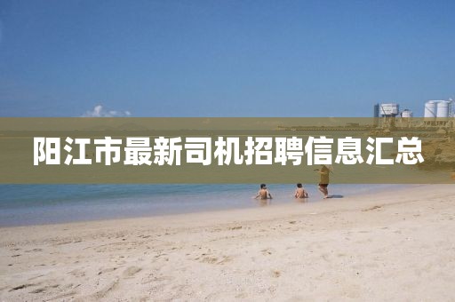 陽江市最新司機招聘信息匯總