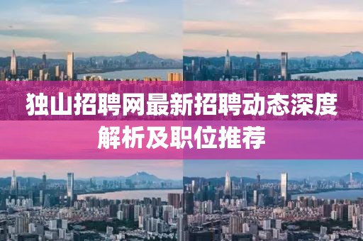 獨山招聘網(wǎng)最新招聘動態(tài)深度解析及職位推薦