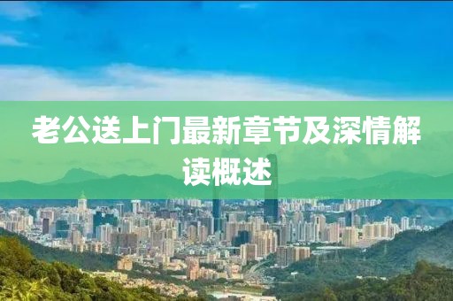 老公送上門最新章節(jié)及深情解讀概述