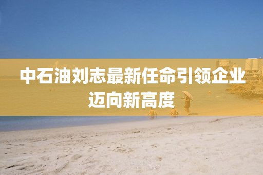 中石油劉志最新任命引領(lǐng)企業(yè)邁向新高度