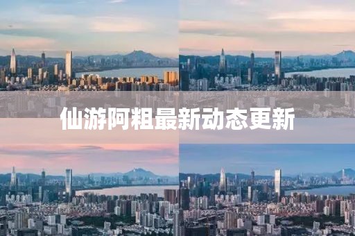 仙游阿粗最新動態(tài)更新