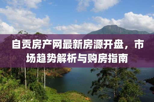 自貢房產網最新房源開盤，市場趨勢解析與購房指南