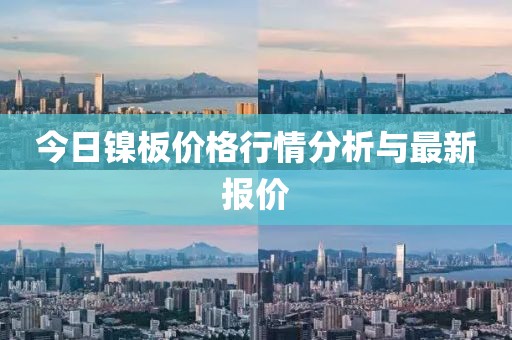 今日鎳板價(jià)格行情分析與最新報(bào)價(jià)